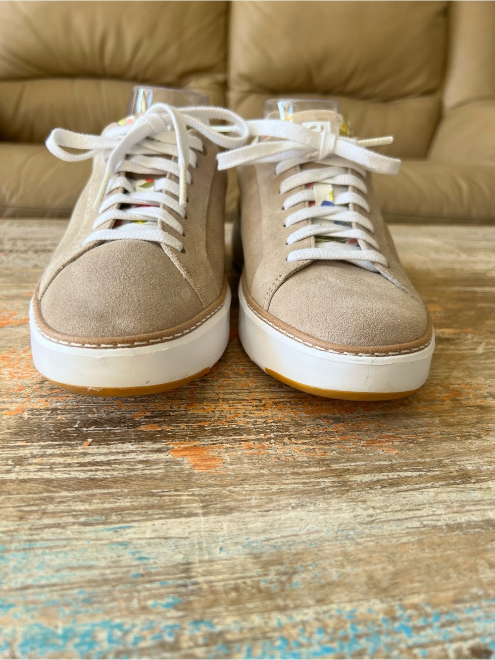 Cole Haan Grandprø Topspin Suede Trainer Sneaker Size 9 - Picture 3 of 16